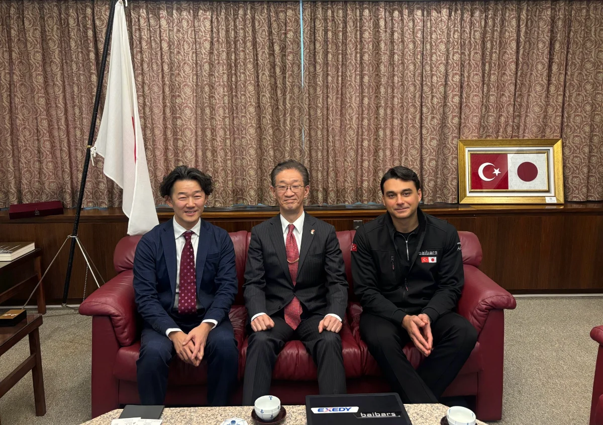 baibars, Japonya’nın Türkiye Büyükelçisi Ekselansları Tamura Masami’yi Ankara’da ziyaret etti.